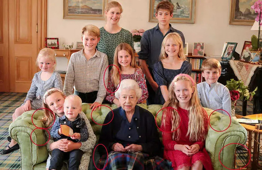 Digital Alterations in Royal Family Portrait Draw Attention